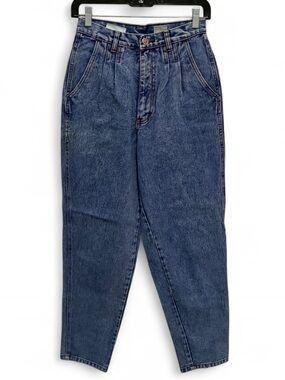 Vintage Bill Blass Classic High-Waist Blue Mom Jeans